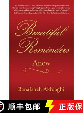 【3-4周达】Beautiful Reminders: Anew [9780992011604]