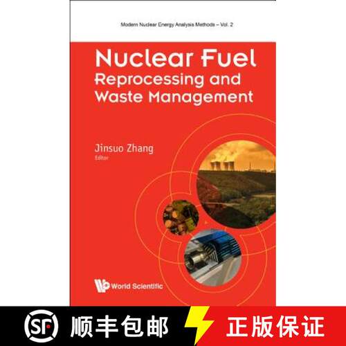 预订 精装 Nuclear Fuel Reprocessing and Waste Management [9789813271364]
