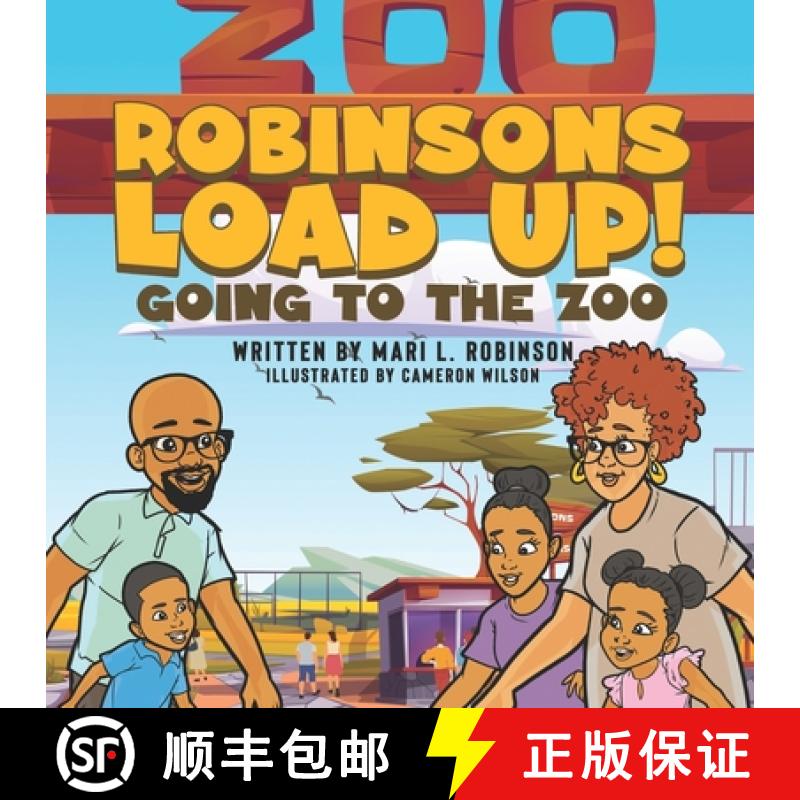 【2-3周达】Robinsons Load Up!: Going to the Zoo [9798218175740]