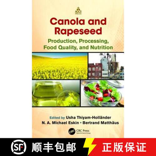 【3-4周达】Canola and Rapeseed: Production, Processing, Food Quality, and Nutrition [9781138199972]