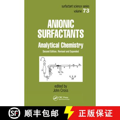 【3-4周达】Anionic Surfactants : Analytical Chemistry, Second Edition, [9780367455781]