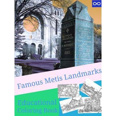 【4周达】Famous Metis Landmarks Coloring Book [9780359457946]