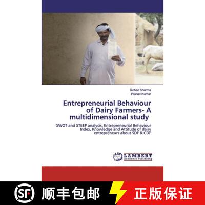 预订 Entrepreneurial Behaviour of Dairy Farmers- A multidimensional study [9786202522687]