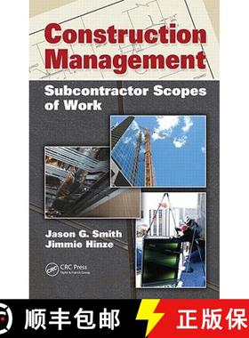 【3-4周达】Construction Management: Subcontractor Scopes of Work [9781439809419]