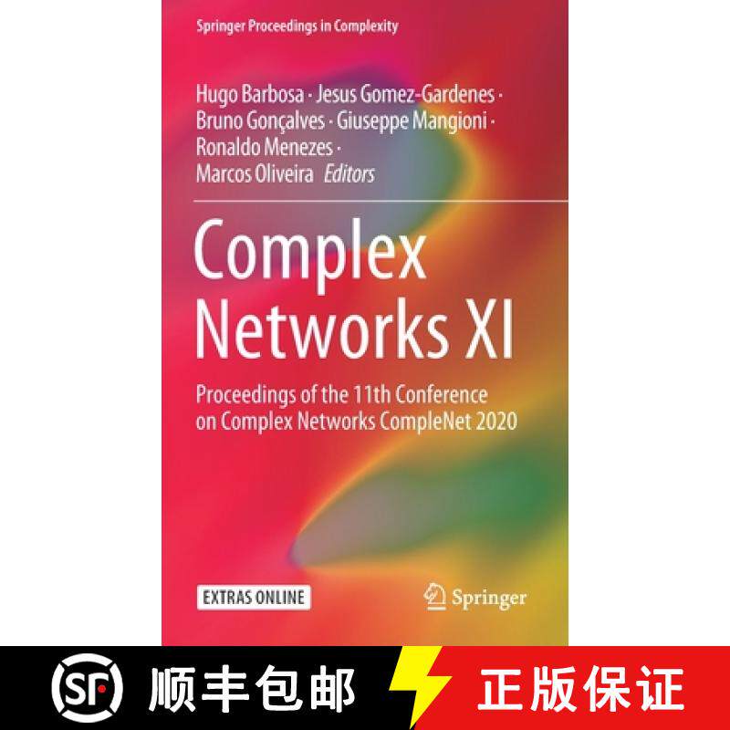 【3-4周达】Complex Networks XI : Proceedings of the 11th Conference on Complex Networks CompleNet 2020 [9783030409425]