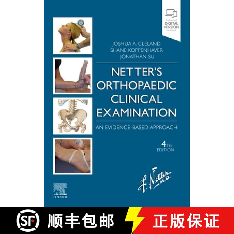 【3-4周达】Netter's Orthopaedic Clinical Examination: An Evidence-Based Approach [9780323695336]