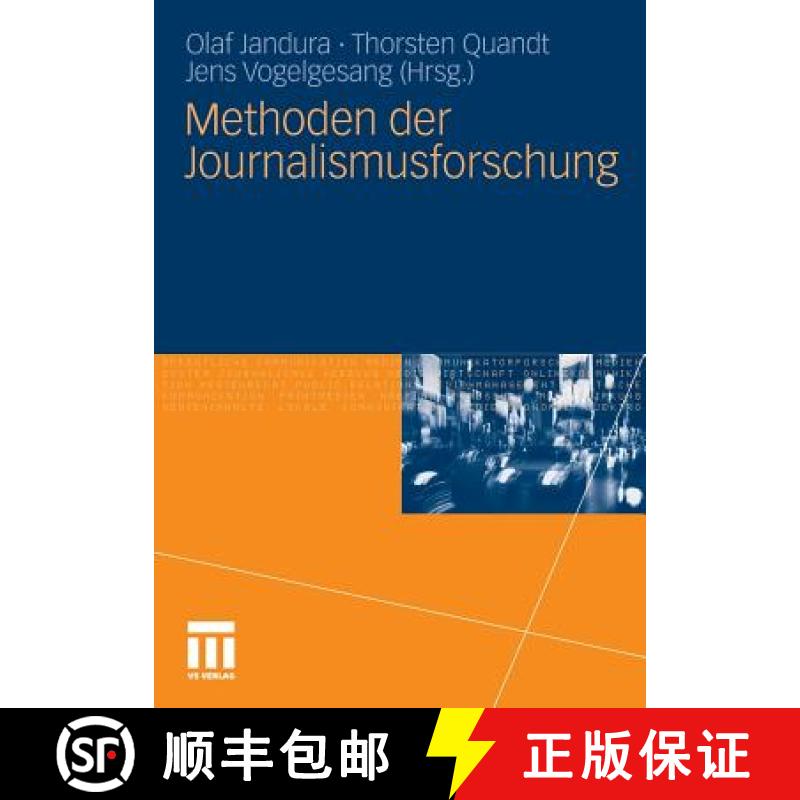 【3-4周达】Methoden Der Journalismusforschung [9783531169750]