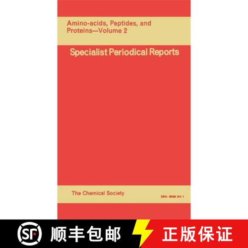 【3-4周达】精装 Amino Acids, Peptides and Proteins : Volume 2 [9780851860145]
