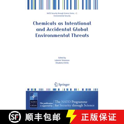 【3-4周达】Chemicals as Intentional and Accidental Global Environmental Threats [9781402050978]