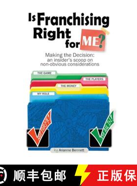 预订 Is Franchising Right for Me?: Making the Decision: An Insider's Scoop on Non-Obvious Considerations [9798218153762]