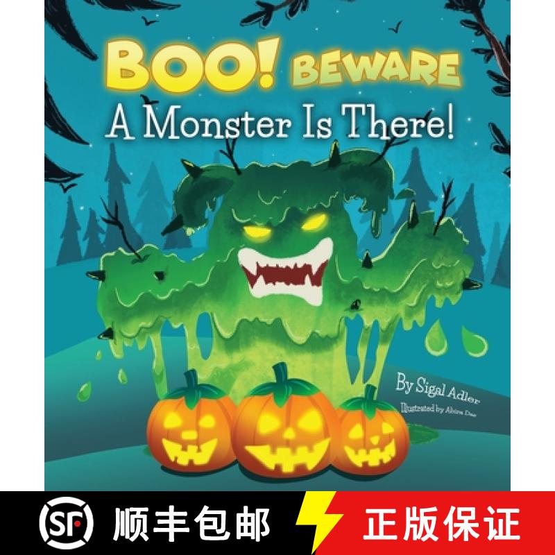 【2-3周达】BOO! Beware, a Monster is There!: Not-So-Scary Halloween Story [9781947417496]