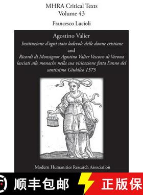 【3-4周达】Agostino Valier, 'Instituzione d'ogni stato lodevole delle donne cristiane' [9781781881019]