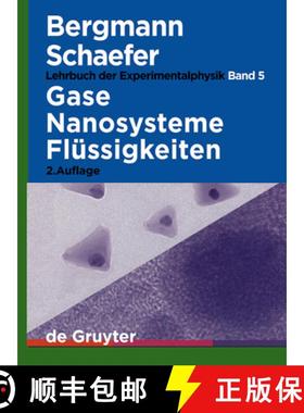 预订 Lehrbuch der Experimentalphysik: Gase, Nanosysteme, Flussigkeiten v. 5 [9783110174847]