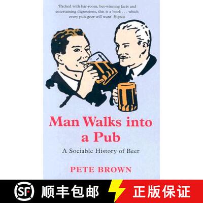 【3-4周达】Man Walks Into A Pub: A Sociable History of Beer (Fully Updated Second Edition) [9780330412209]