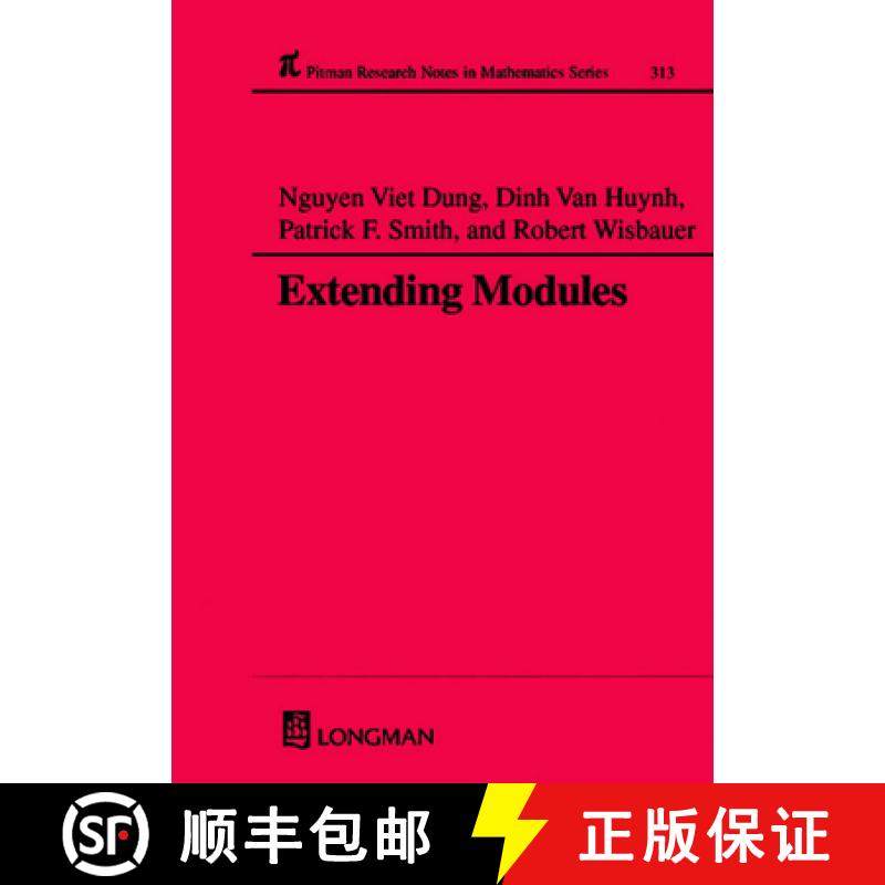 【3-4周达】Extending Modules [9780582253827]