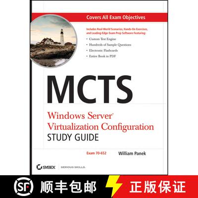 【3-4周达】Mcts: Windows Server Virtualization Configuration Study Guide (Exam 70-652), With Cd [Wile... [9780470449301]