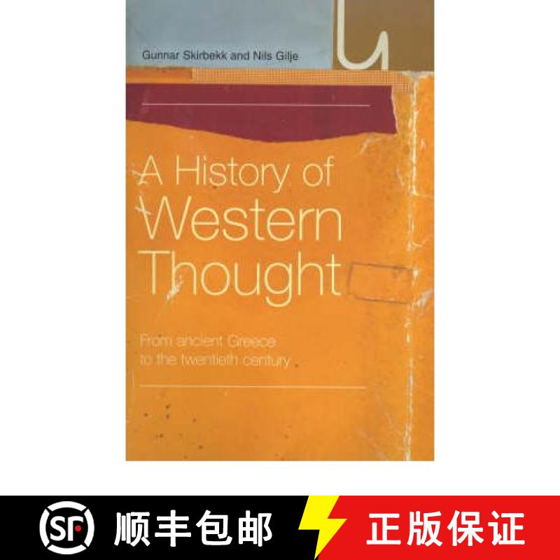【3-4周达】A History of Western Thought: From Ancient Greece to the Twentieth Century [9780415220736]