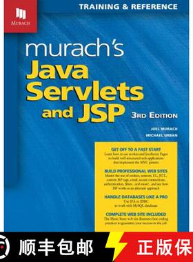 【3-4周达】Murach's Java Servlets and JSP [9781890774783]