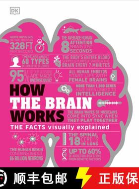 【3-4周达】How the Brain Works: The Facts Visually Explained [9781465489791]