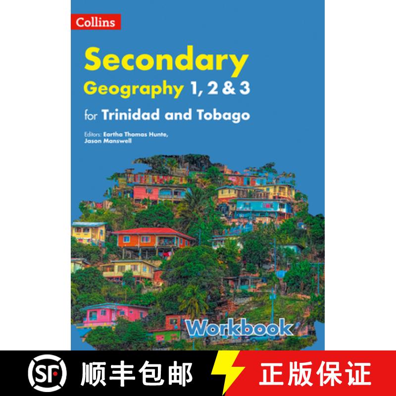 【3-4周达】Collins Geography for Trinidad and Tobago forms 1, 2 & 3: Workbook [9780008420161]