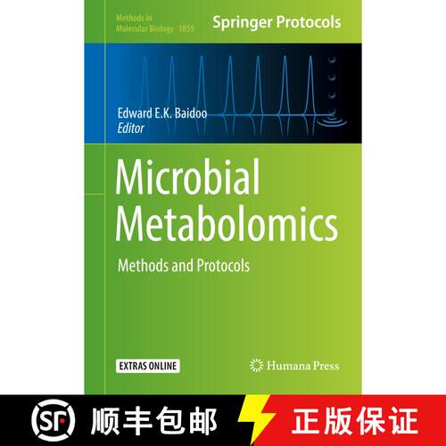 【3-4周达】精装 Microbial Metabolomics: Methods and Protocols [9781493987566]