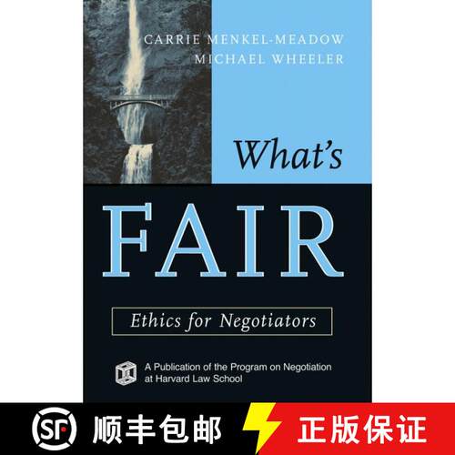 【3-4周达】What'S Fair: Ethics For Negotiators [Wiley经管] [9781118009253]