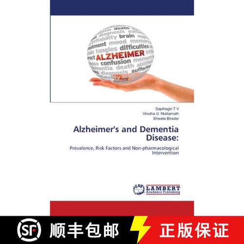 【3-4周达】Alzheimer's and Dementia Disease:: Prevalence, Risk Factors and Non-pharmacological Interv... [9786208448417]