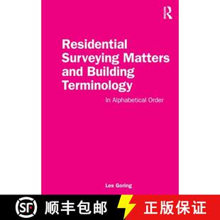 Building Matters Terminology Order Residential Alphabetical 4周达 9781032253916 Surveying and