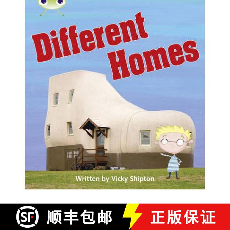 【2-3周达】Bug Club Phonics Non Fiction Phase 5 Set 25 Different Homes: - Bug Club Phonics Bug Non-fi... [9780433019565]