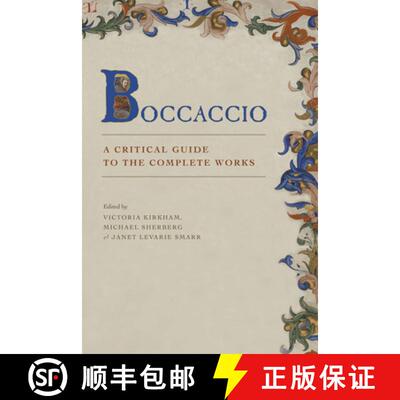 【3-4周达】精装 Boccaccio – A Critical Guide to the Complete Works [9780226079189]