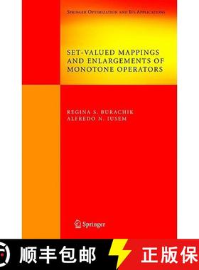 【3-4周达】Set-Valued Mappings and Enlargements of Monotone Operators [9780387697550]