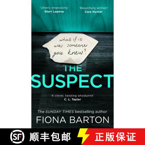 【3-4周达】Suspect: The most addictive and clever new crime thriller of 2019 [9780552176507]