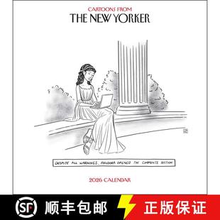 【3-4周达】Cartoons from The New Yorker 2026 Wall Calendar [9781524898700]