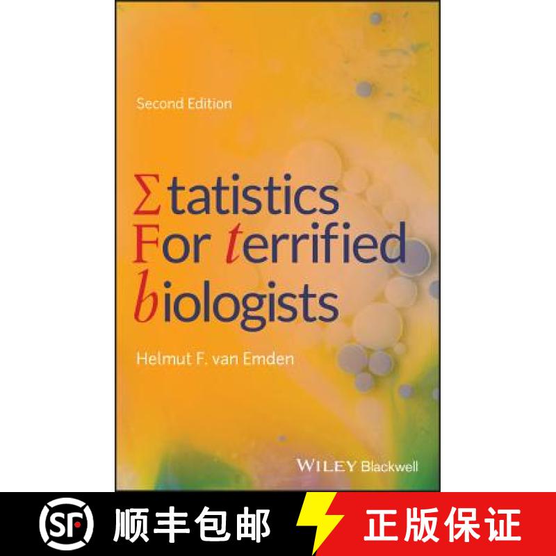 【4周达】Statistics For Terrified Biologists, 2Nd Edition[Wiley统计学][9781119563679]