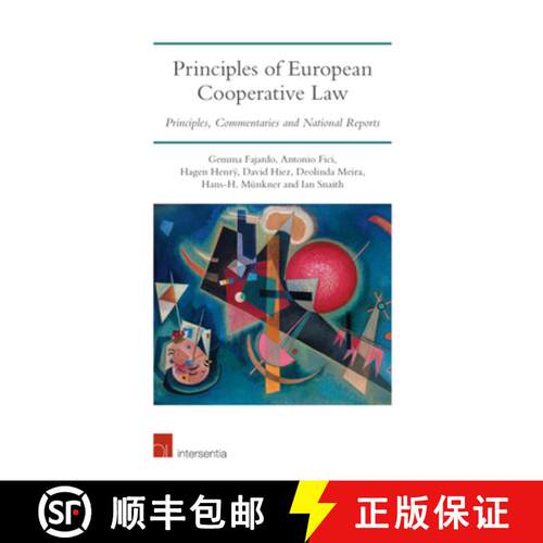 【3-4周达】Principles of European Cooperative Law : Principles, Commentaries and National Reports [9781780684277]