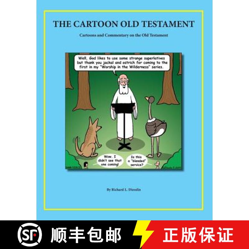 【3-4周达】The Cartoon Old Testament: Cartoons and Commentary on the Old Testament [9780984887200]