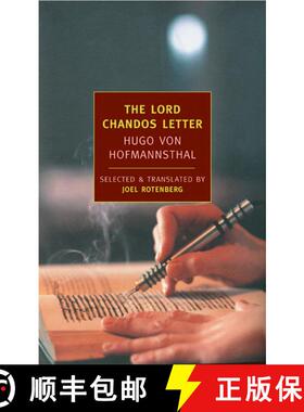 【3-4周达】The Lord Chandos Letter: And Other Writings [9781590171202]