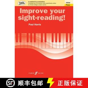 【3-4周达】Improve Your Sight-Reading! Trinity Piano, Initial: A Workbook for Examinations [9780571537501]