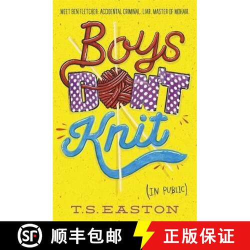 【3-4周达】Boys Don't Knit [9781471401473]