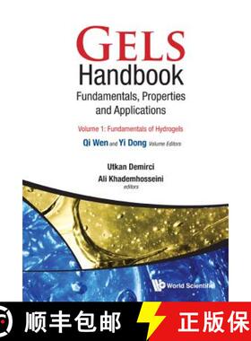 【3-4周达】Gels Handbook: Fundamentals, Properties, Applications (In 3 Volumes) [9789814656108]