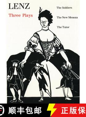 【3-4周达】The Three Plays (Lenz) [9781870259330]