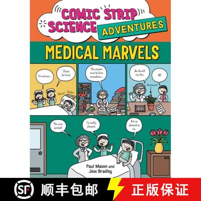 【3-4周达】Comic Strip Science Adventures: Medical Marvels [9781526327321]