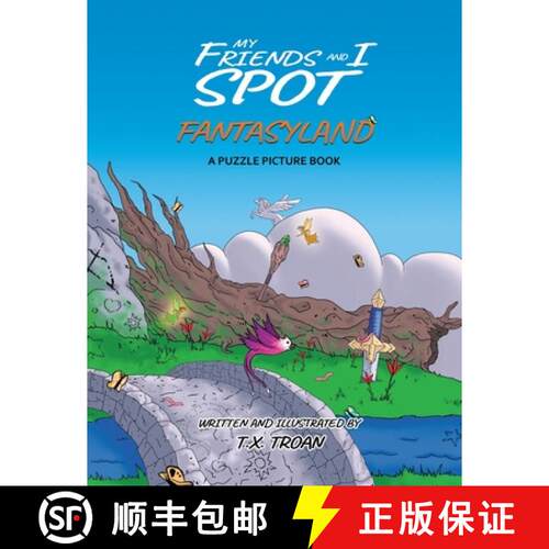 【3-4周达】My Friends and I Spot Fantasyland: A Puzzle Picture Book [9781999481377]