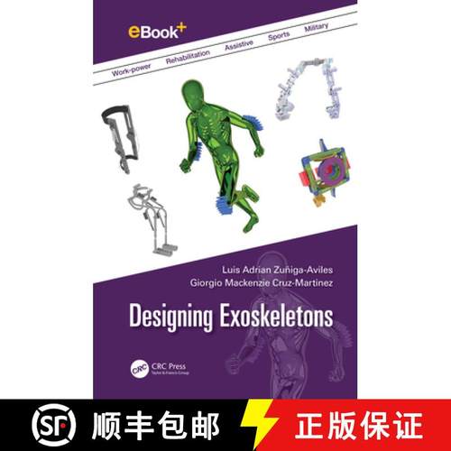 【3-4周达】Designing Exoskeletons [9781032200477]