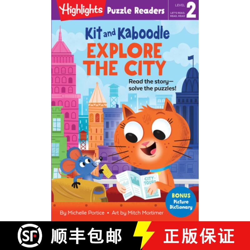 【3-4周达】Kit and Kaboodle Explore the City [9781644721971]