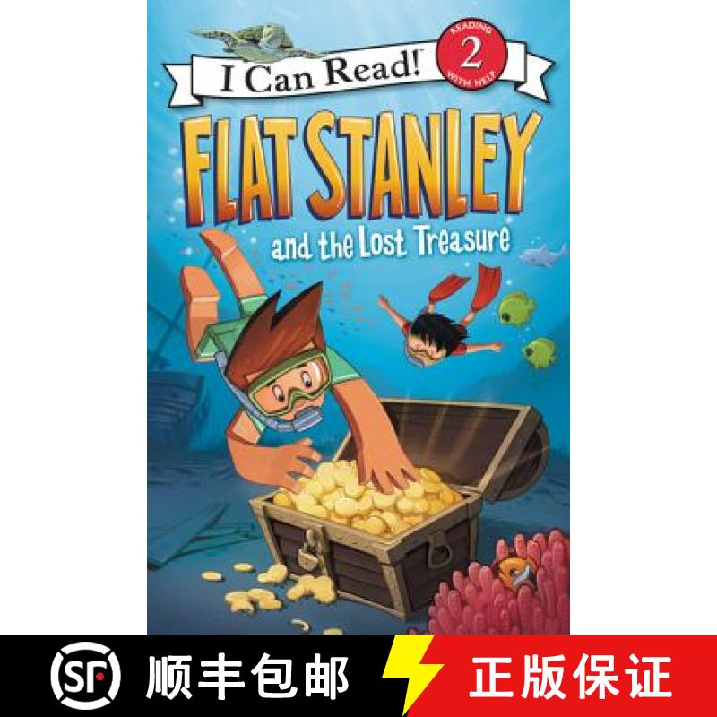 【3-4周达】Flat Stanley and the Lost Treasure (I Can Read Level 2) [9780062365958]