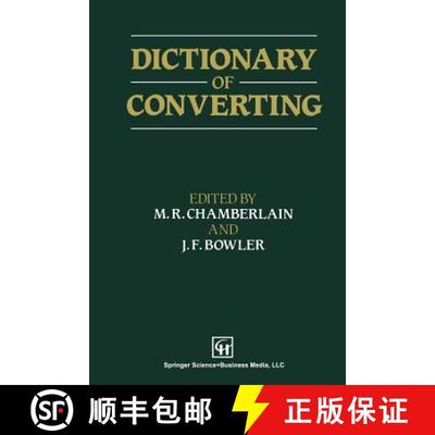 【3-4周达】Dictionary of Converting [9789401050067]