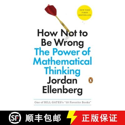 现货 魔鬼数学：大数据时代 数学思维的力量 How Not to Be Wrong: The Power of Mathematical Thinking [9780143127536]