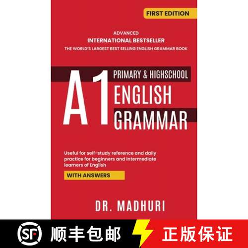 【3-4周达】ADVANCED INTERNATIONAL BESTSELLER THE WORLD'S LARGEST BEST SELLING ENGLISH GRAMMAR BOOK A1... [9789364520256]