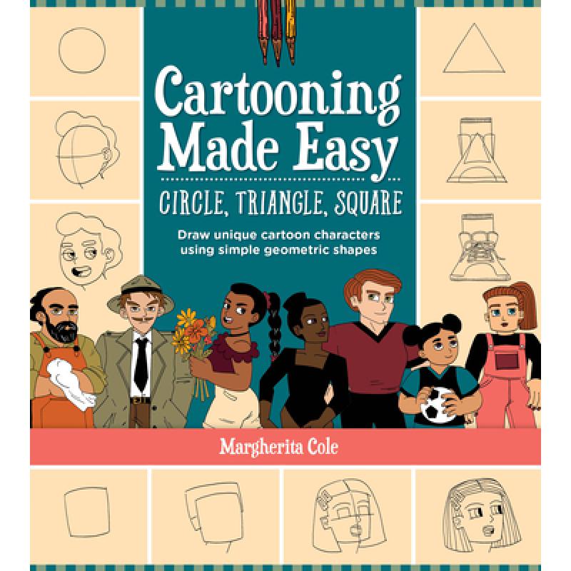 预订 cartooning made easy circle triang[9780760377291]